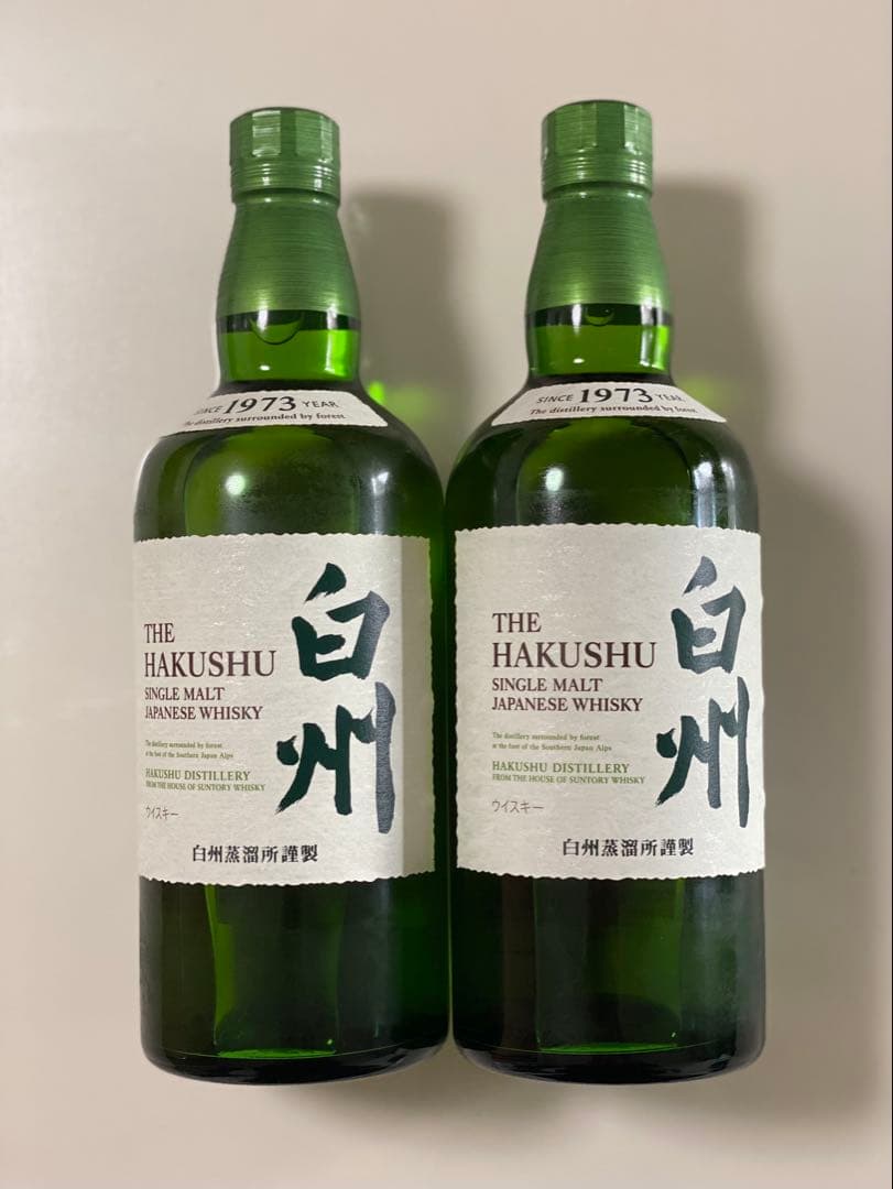 白州 シングルモルトウイスキー 700ml 2本セット