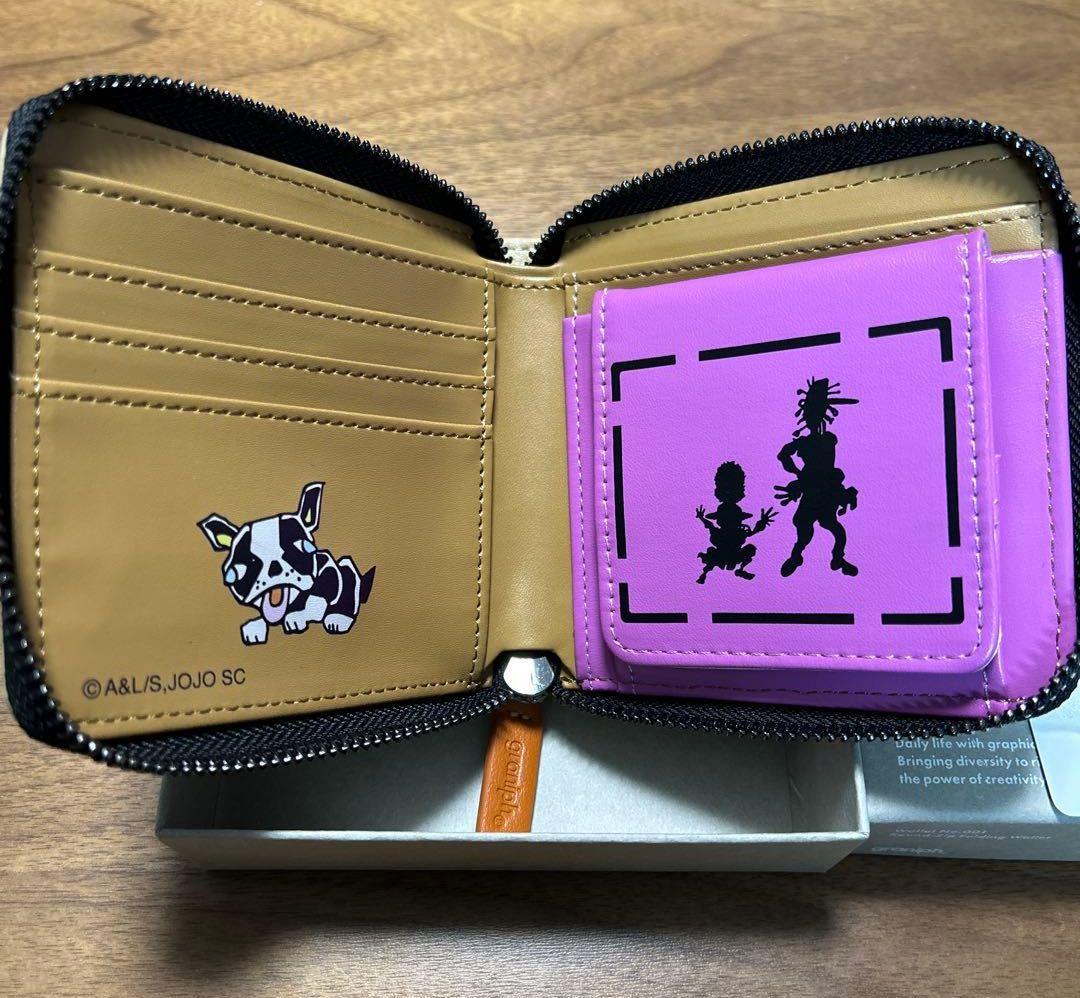 新品　ジョジョの奇妙な冒険 オインゴボインゴ　ジップウォレット　グラニフ　財布
