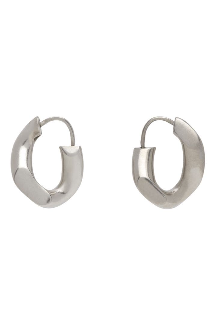 【最終値下げ】Maison Margiela フープピアス シルバー