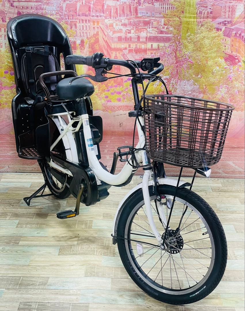 ZK3373 電動自転車 ヤマハ パスバビー 子供乗せ 20インチ 送料無料