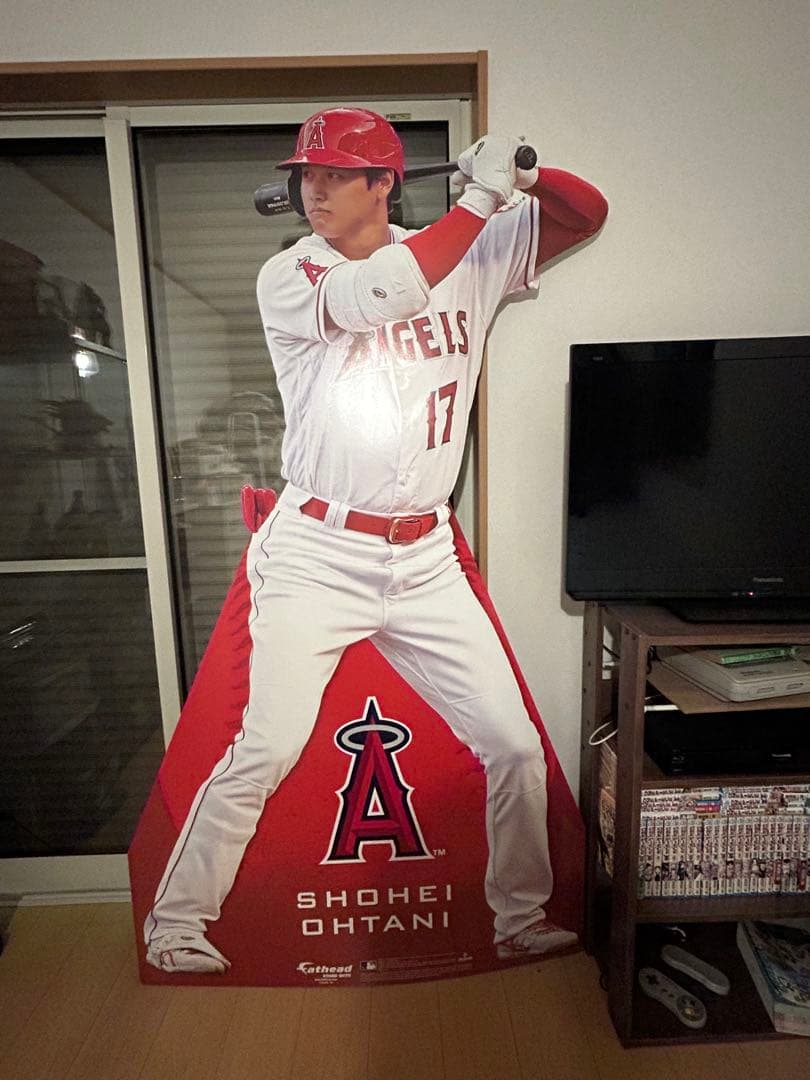 大谷翔平 等身大パネル ロサンゼルス・エンゼルス ※直接引取り
