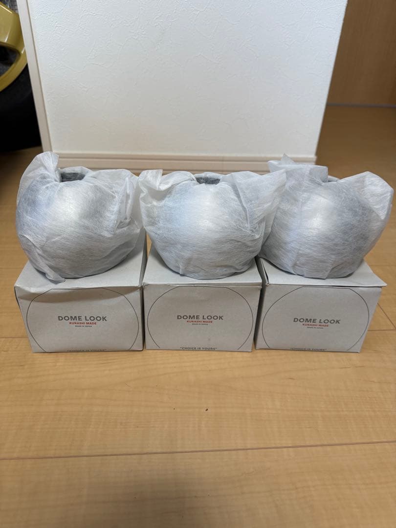 KURASHI MADE DOME LOOK 3個セット　マイクロカラビナ3本付