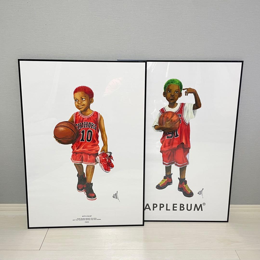 【額縁付き】APPLEBUM ポスター 2枚セット