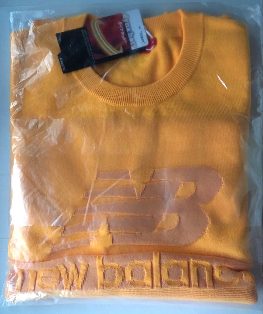 【new balance Golf／NB】秋冬クルーネックニットプルオーバーXL