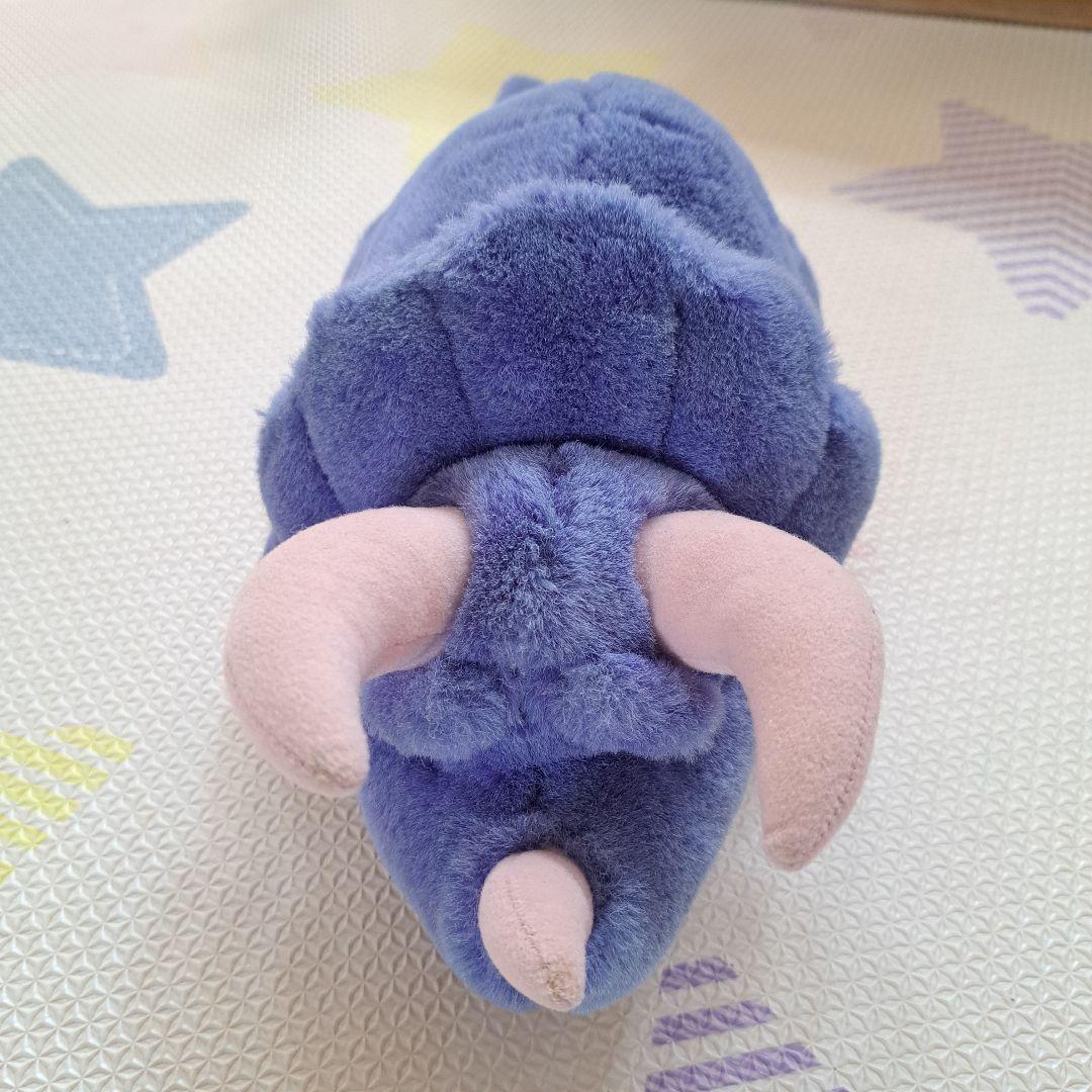 HIROKUN HOUSE トリケラトプス　ぬいぐるみ　恐竜　ビッグサイズ　青