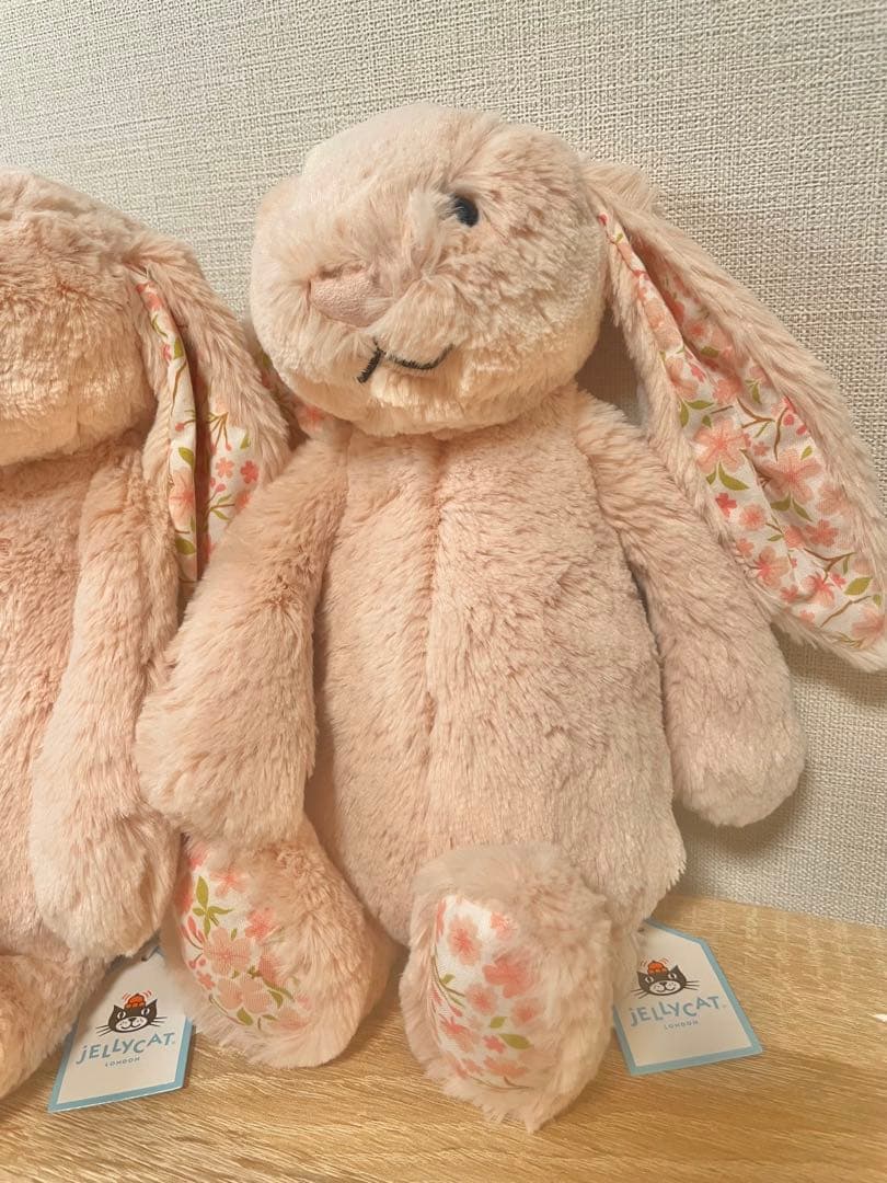 【新品/イギリス購入】 うさぎ ぬいぐるみ cherry