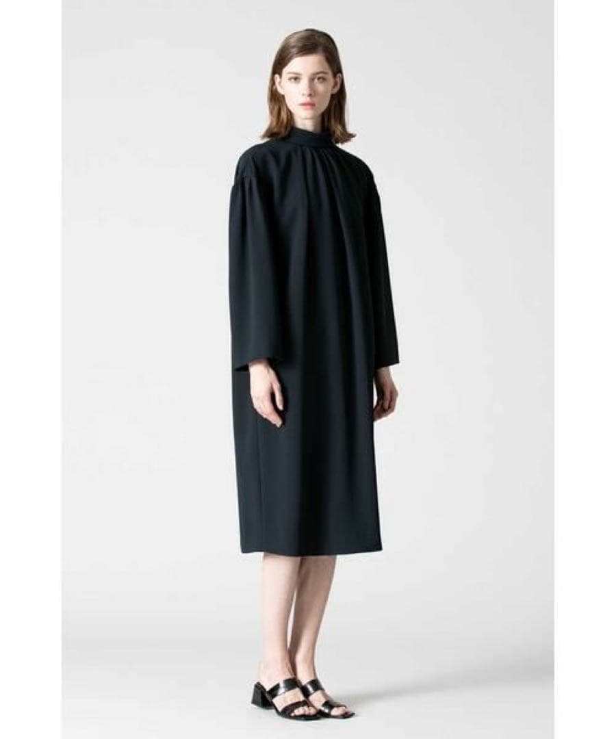 【美品】 ADORE ワンピース ネイビー ワンピース セレモニー 日本製