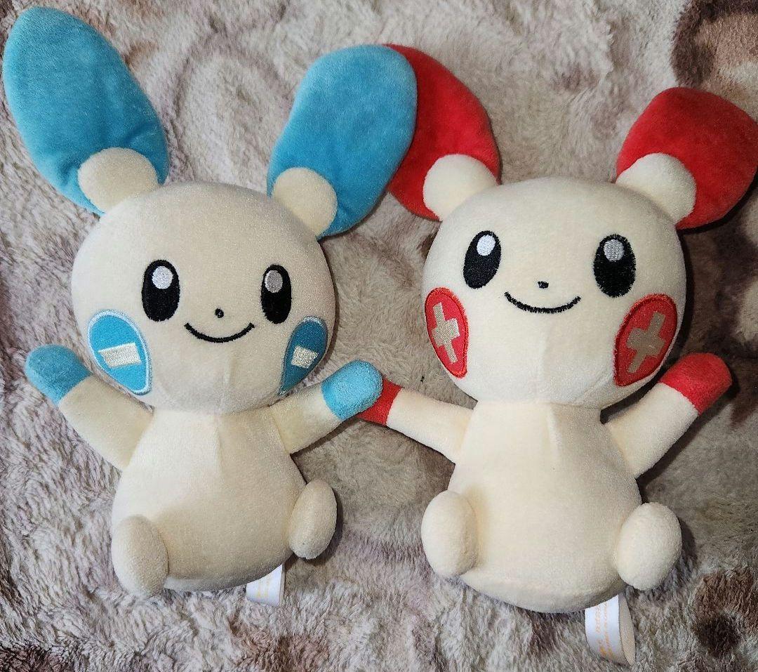 【レア】ポケモン プラスル マイナン ぬいぐるみ ポケセン限定 2005年