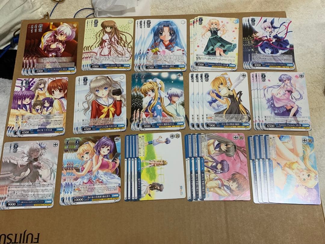 ヴァイスシュヴァルツ　Key 25th Anniversary N 4コン