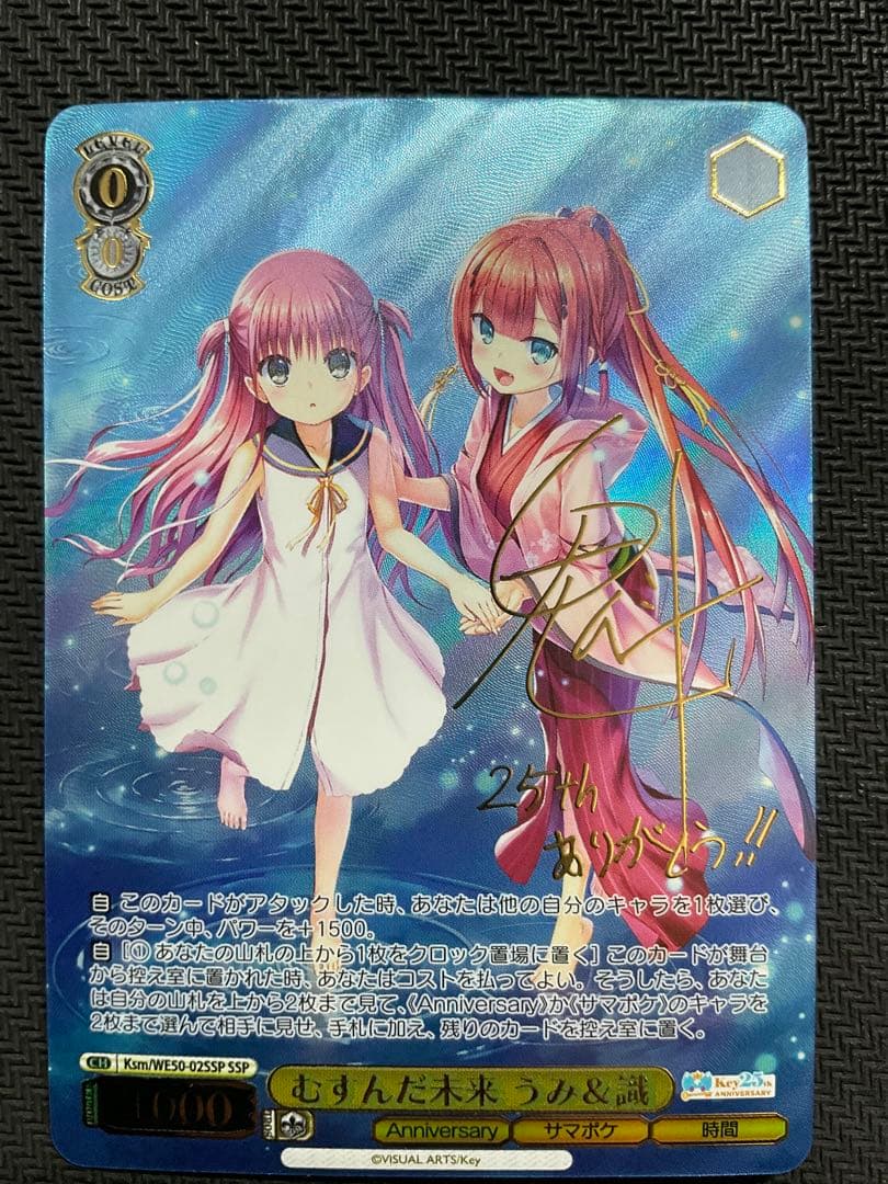 むすんだ未来 うみ＆識　SEC サイン