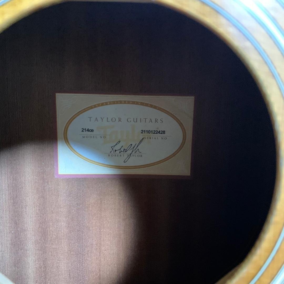 Taylor 214ce 2012年製 ES1 エレアコ
