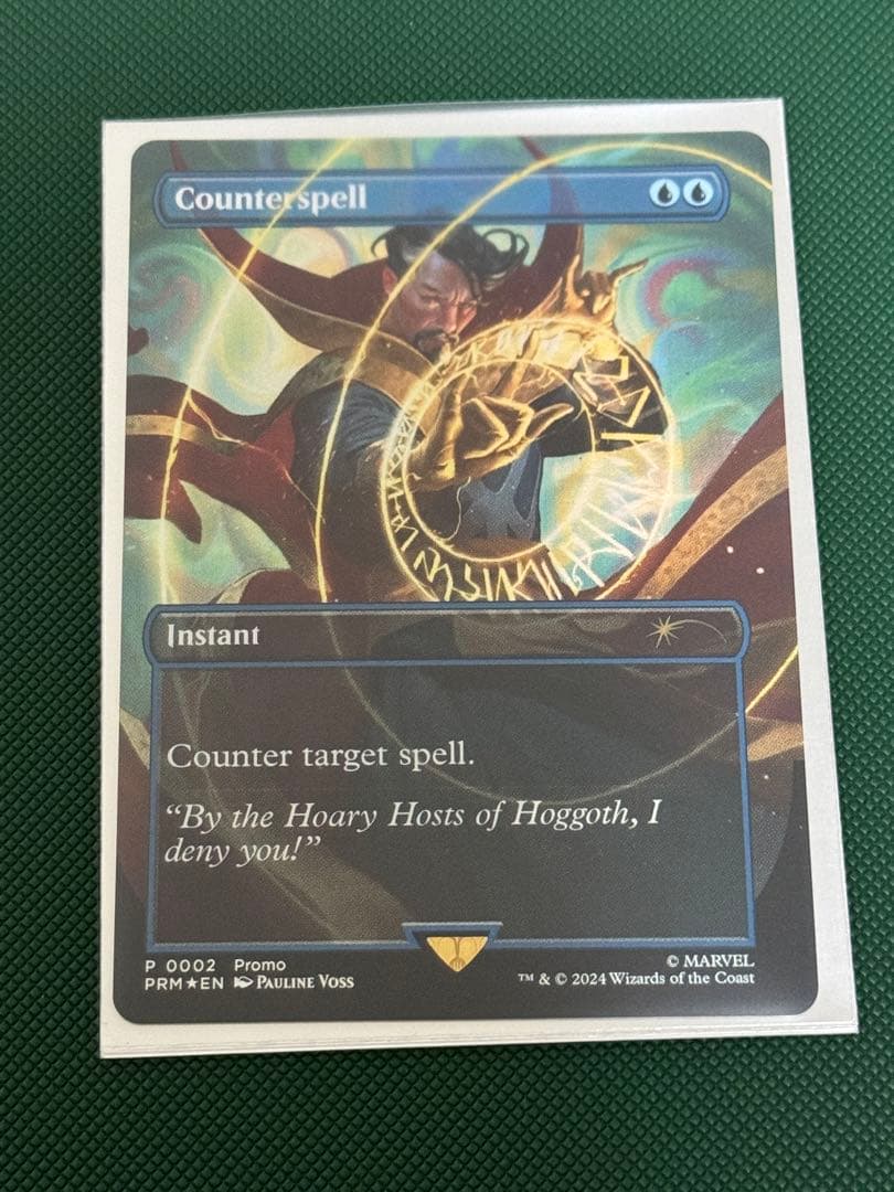 MTG 稀少個体 マーヴェル コラボ 対抗呪文 プロモ FOIL PROMO