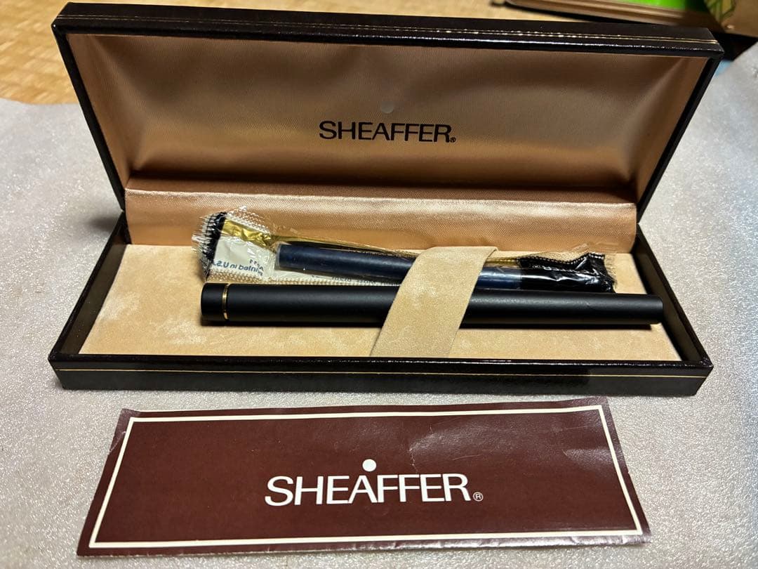 【美品・14金】シェーファー 万年筆 タルガ 585 14K刻印 USA製 箱付