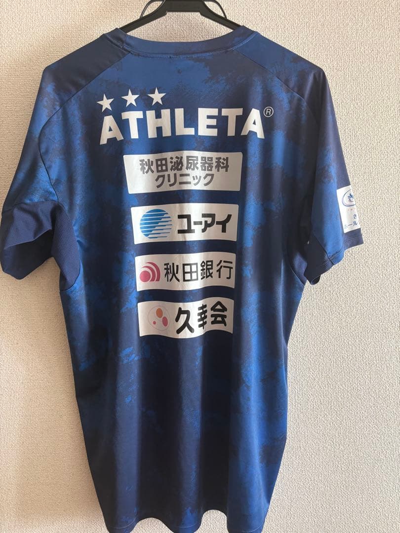 ブラウブリッツ秋田　ATHLETA ネイビー　練習着