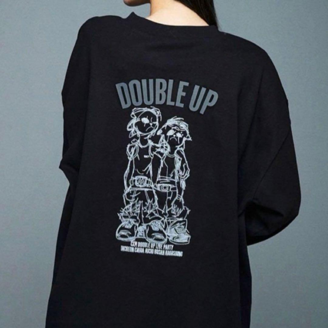 CXM double up エスクプスミンギュ コンサート グッズ　ロンT M