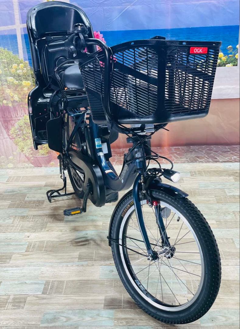 パスキス⭐️激レアモデル！ヤマハ子供乗せ電動アシスト自転車Y1414
