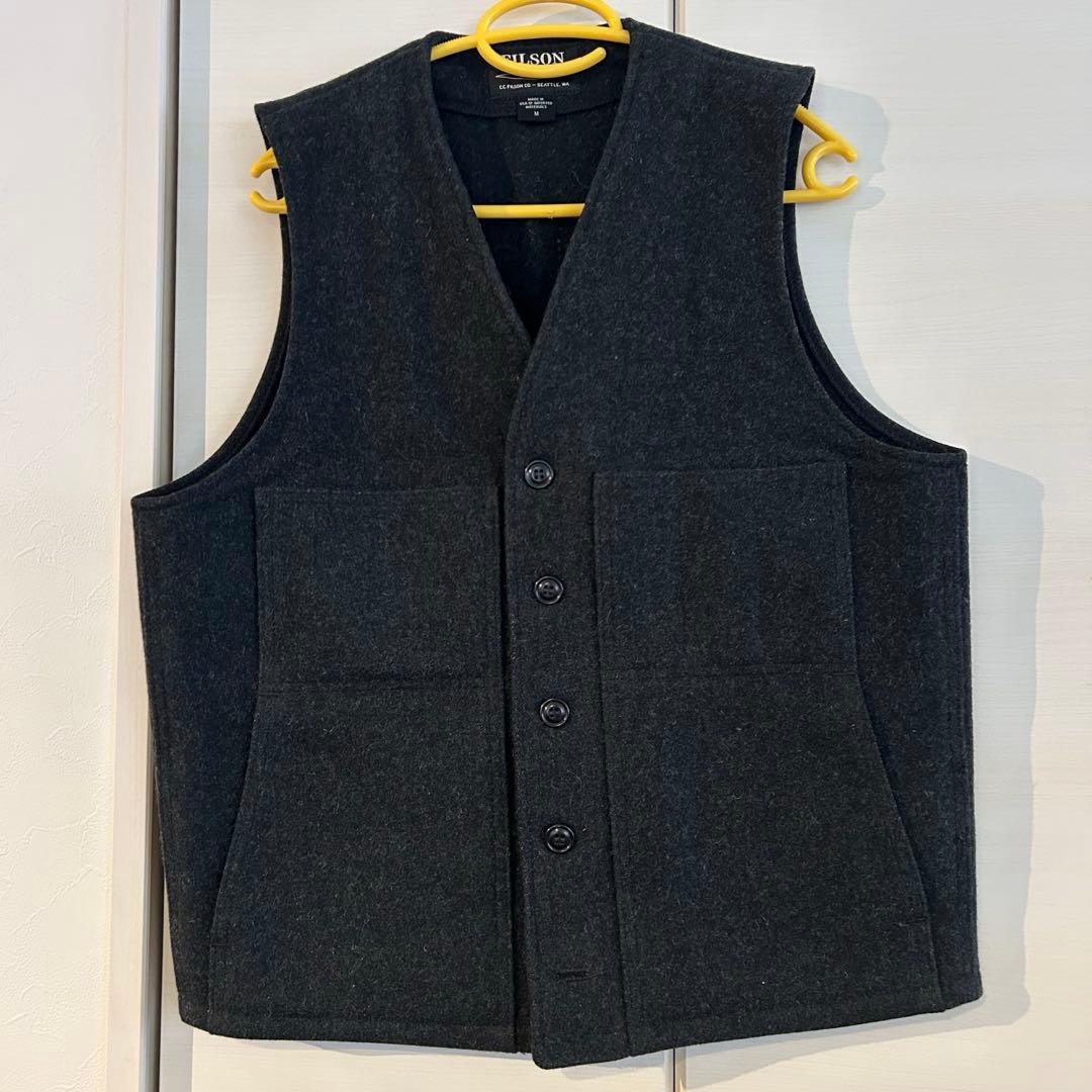 FILSON フィルソン USA製 ウール ベスト グレー