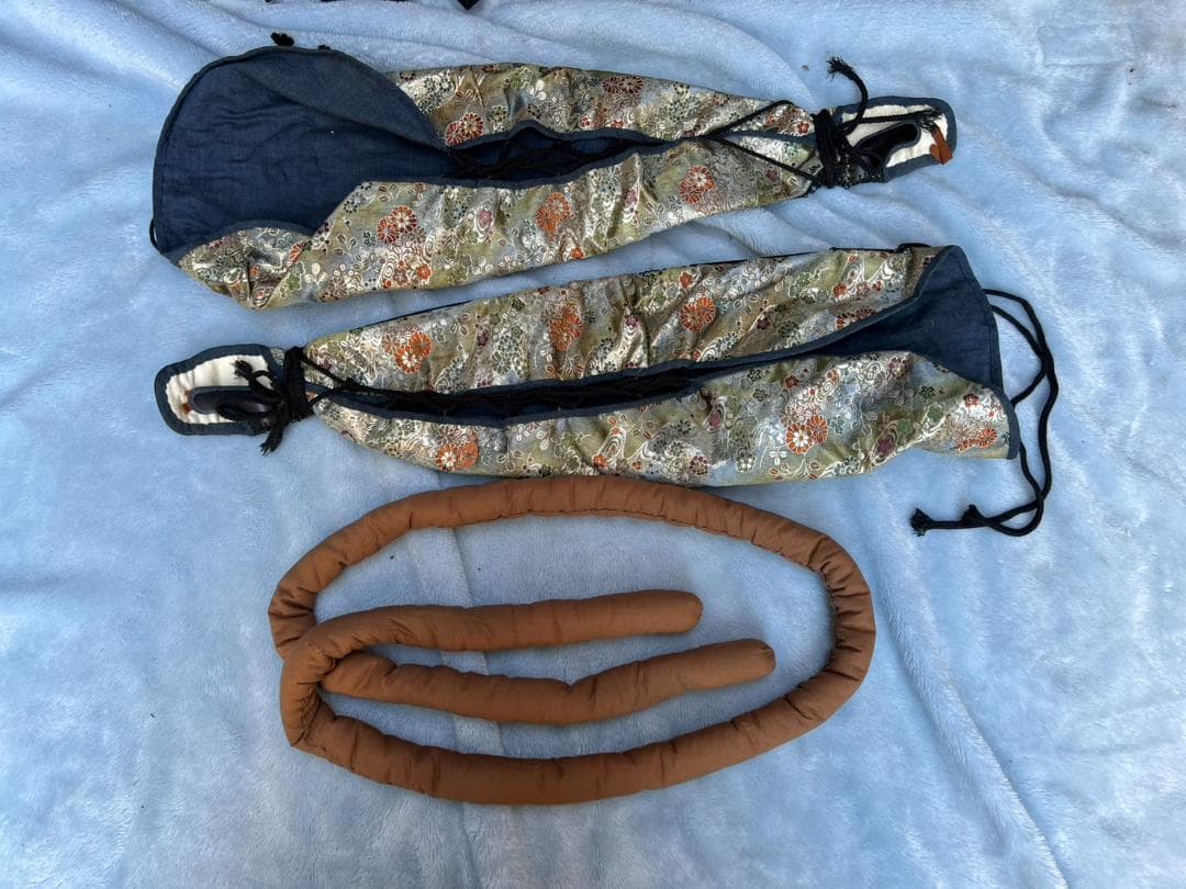中古■黒胴当世素掛■ 赤 白 紺■甲冑■鎧■兜■時代■甲冑セット
