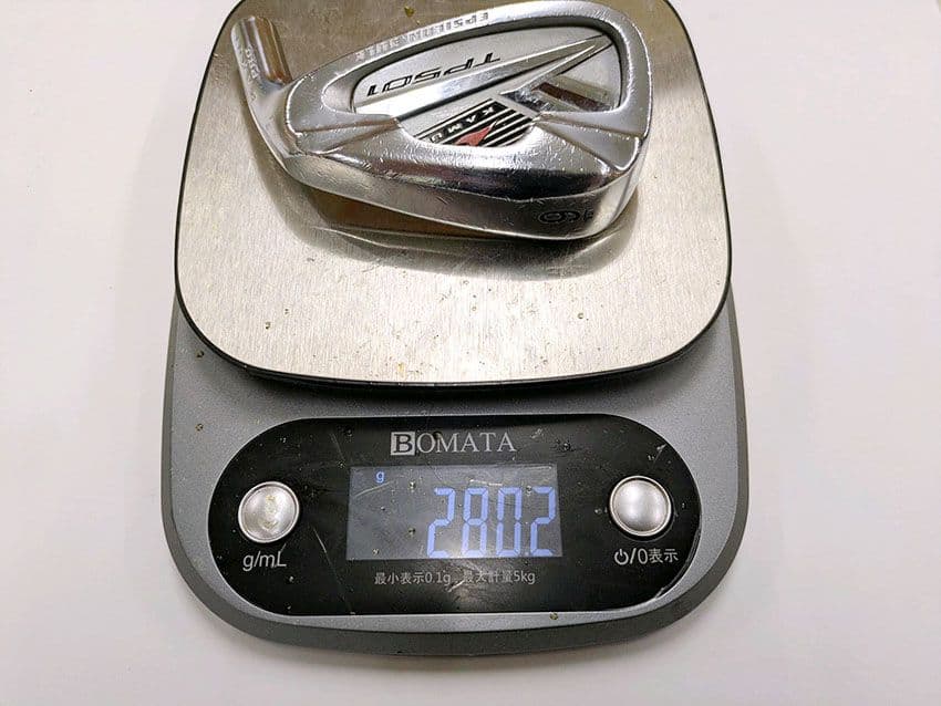KAMUIカムイ TP-501のアイアンヘッド