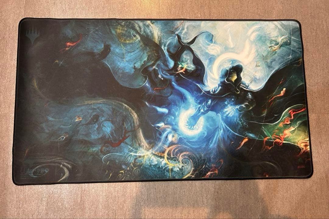MTG ウルトラプロ 数量限定 ジェイス プレイマット ブックプロモ ステッチ版