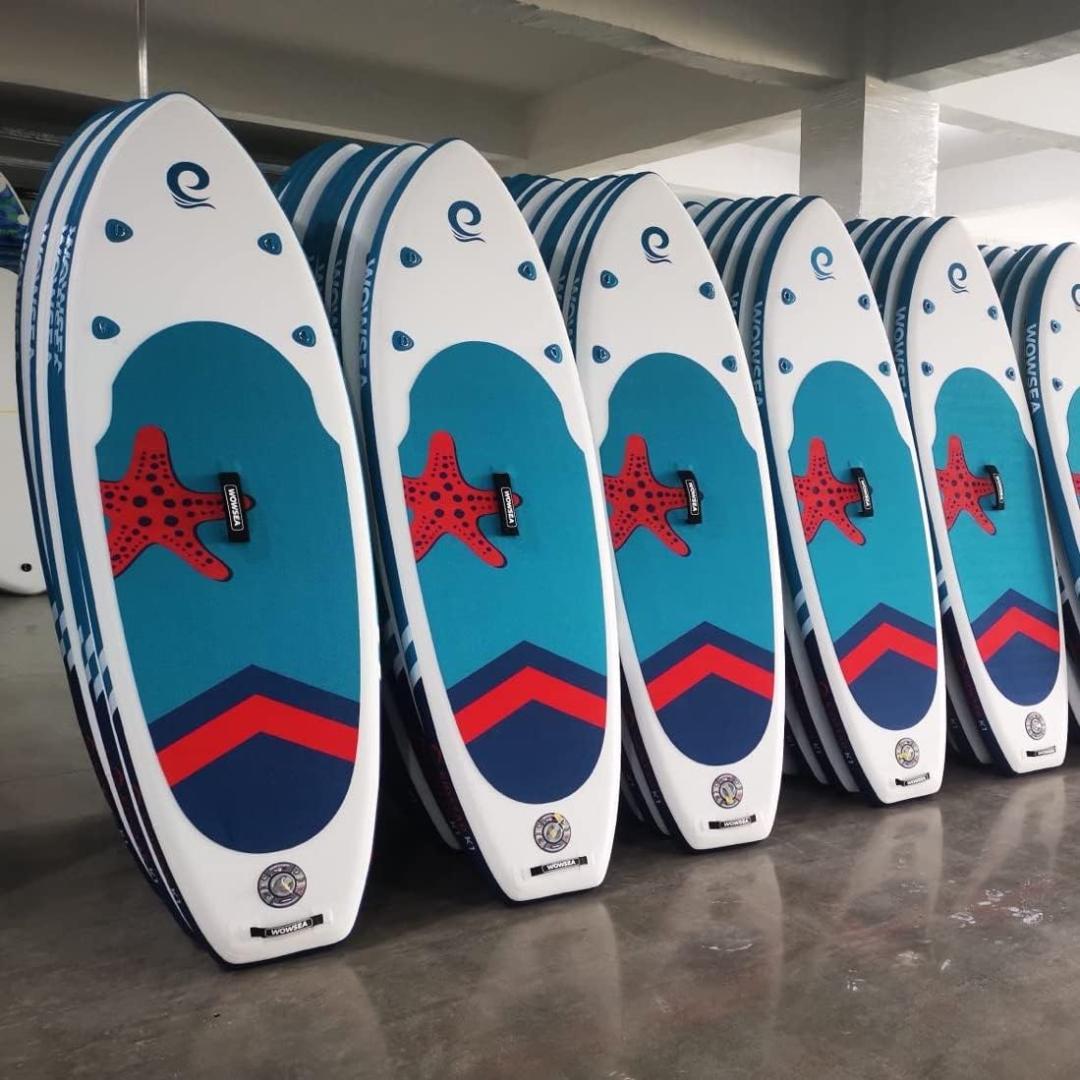 WOWSEA K1 空気注入式スタンドアップパドルボード ツーリング