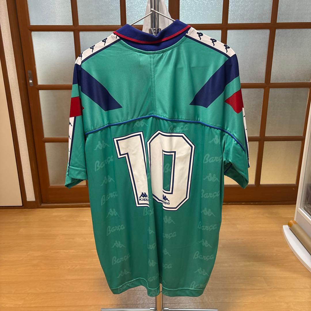 サッカー　ユニフォーム　FCバルセロナ　92-95 アウェイモデル　タグ付