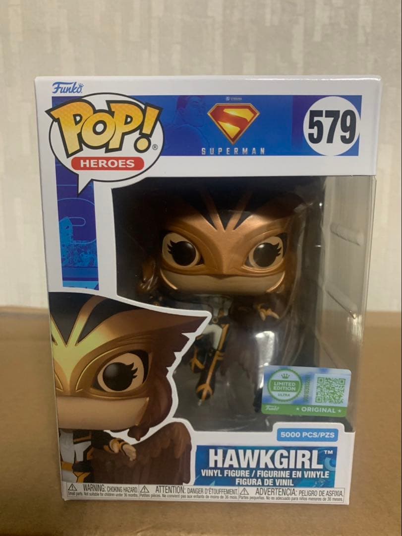 DCコミックス　スーパーマン　Funko pop ホークガール