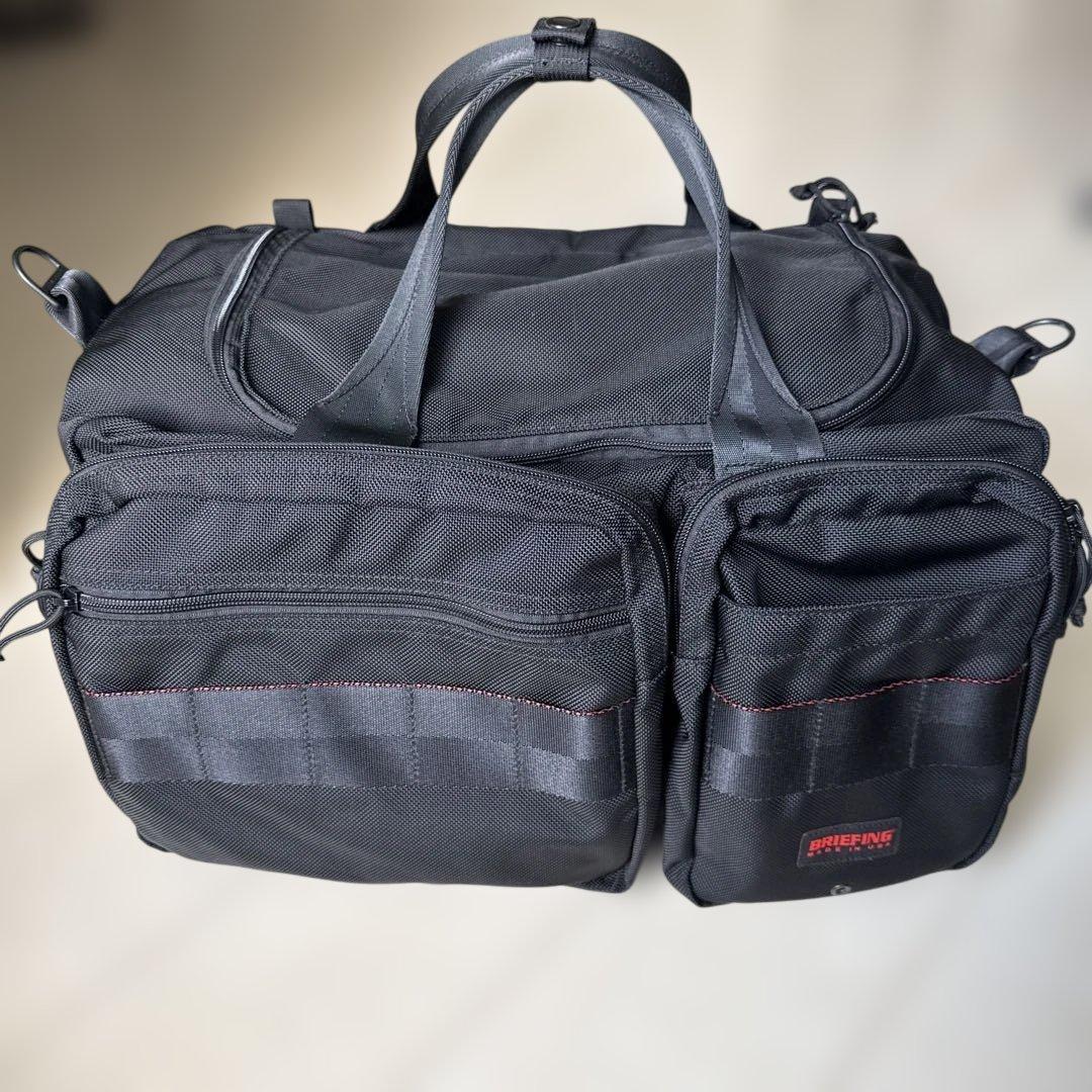 【美品】希少 BRIEFINGブリーフィング ボストンバッグ　2way