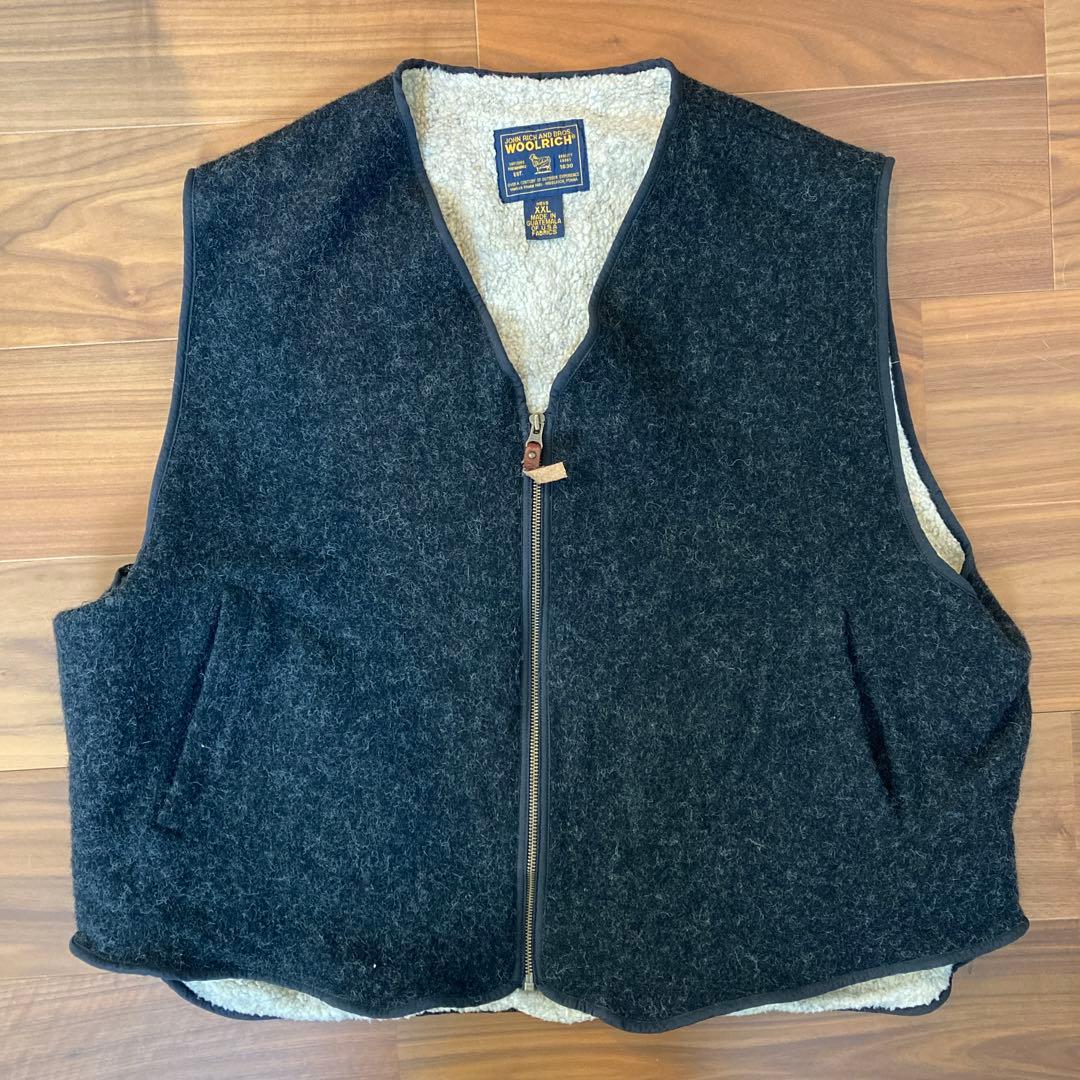 woolrich ビンテージウールボアベスト