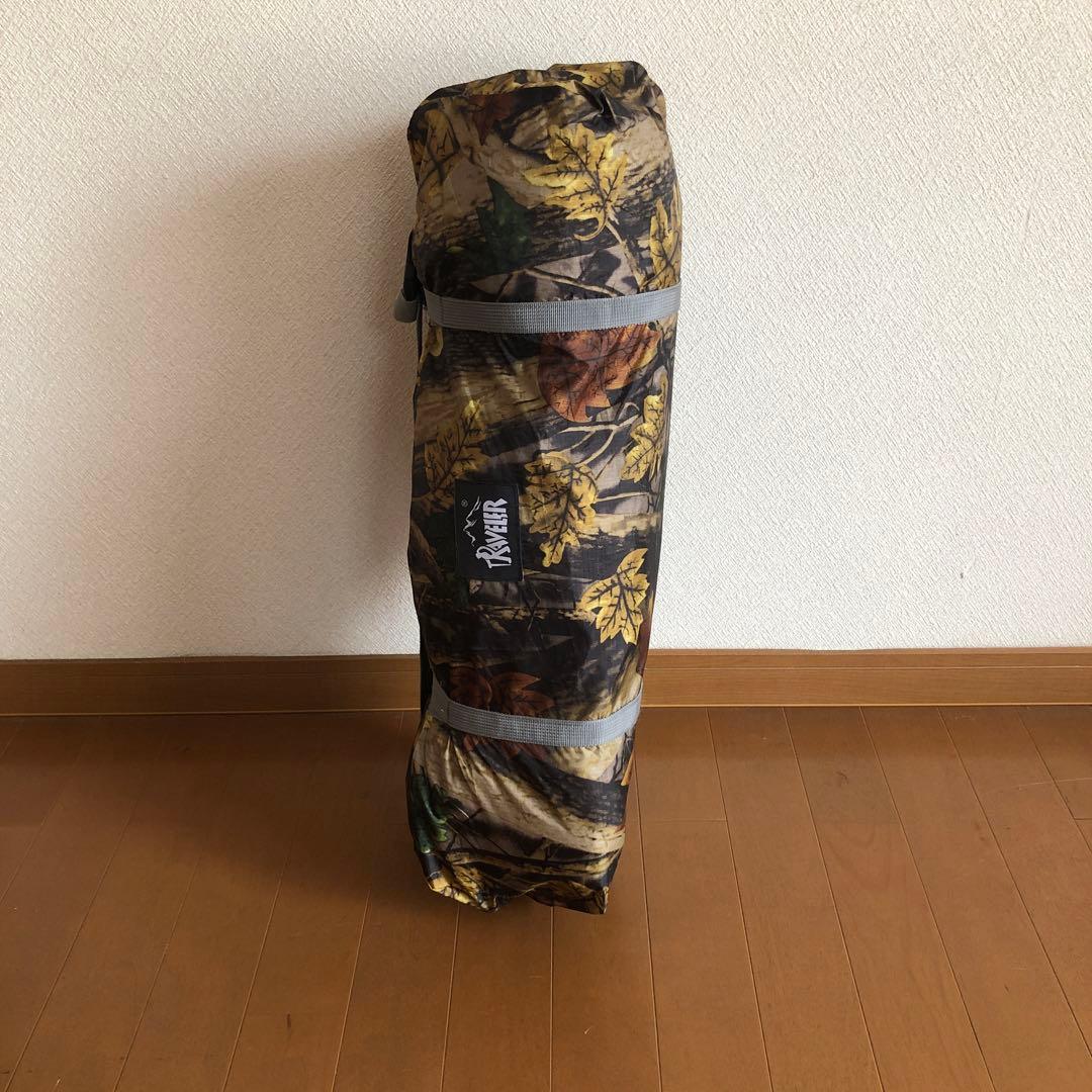 コット一体型ソロ用テント　折りたたみ式コットキャンプ