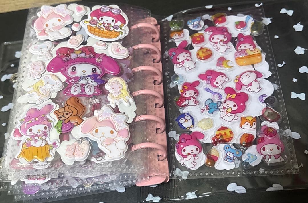 シール帳完成品　マイメロケース