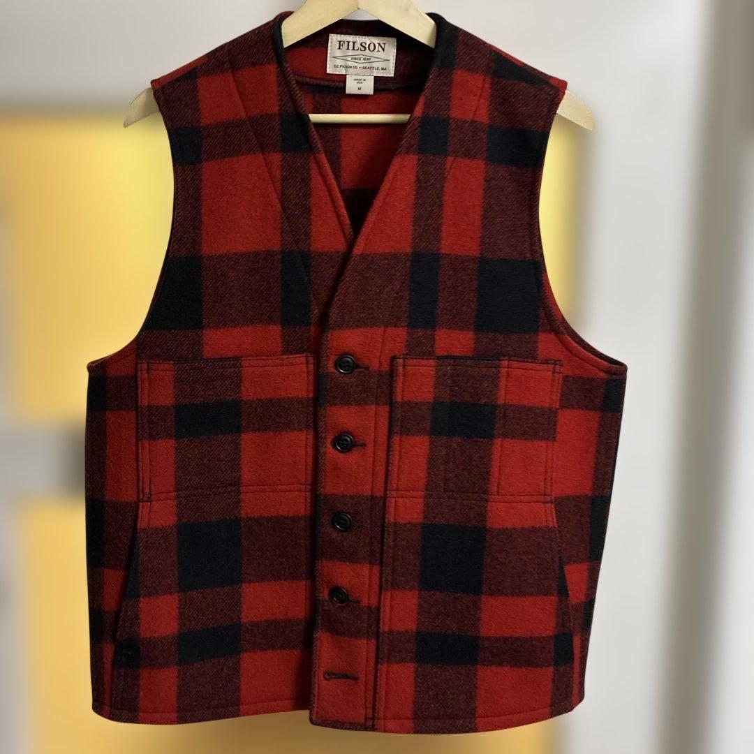 Filson マッキーノウールベスト　M 美品