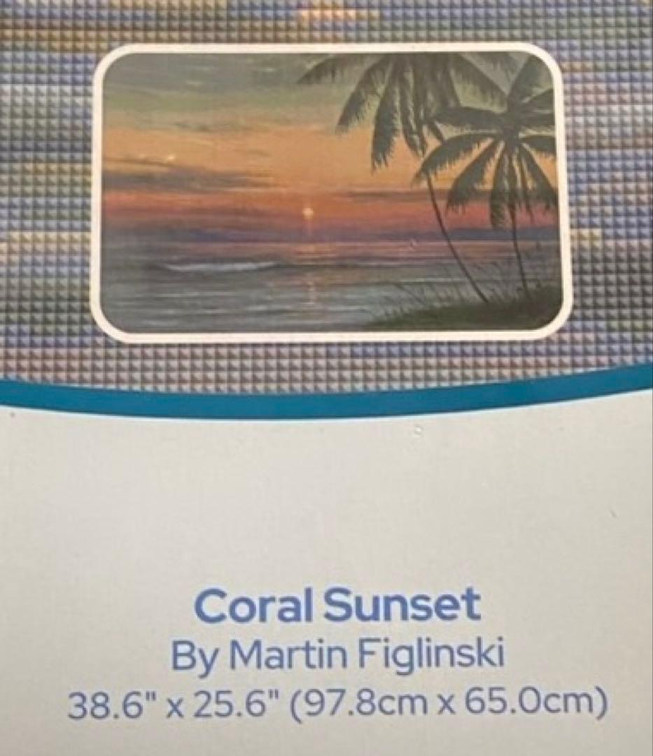 ダイヤモンドアートクラブ Coral Sunset