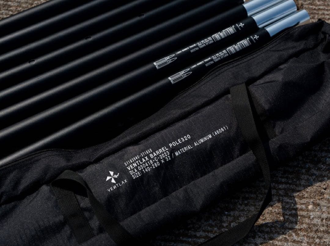 VENTLAX BARREL POLE 320アルミ タープポール直径32mm