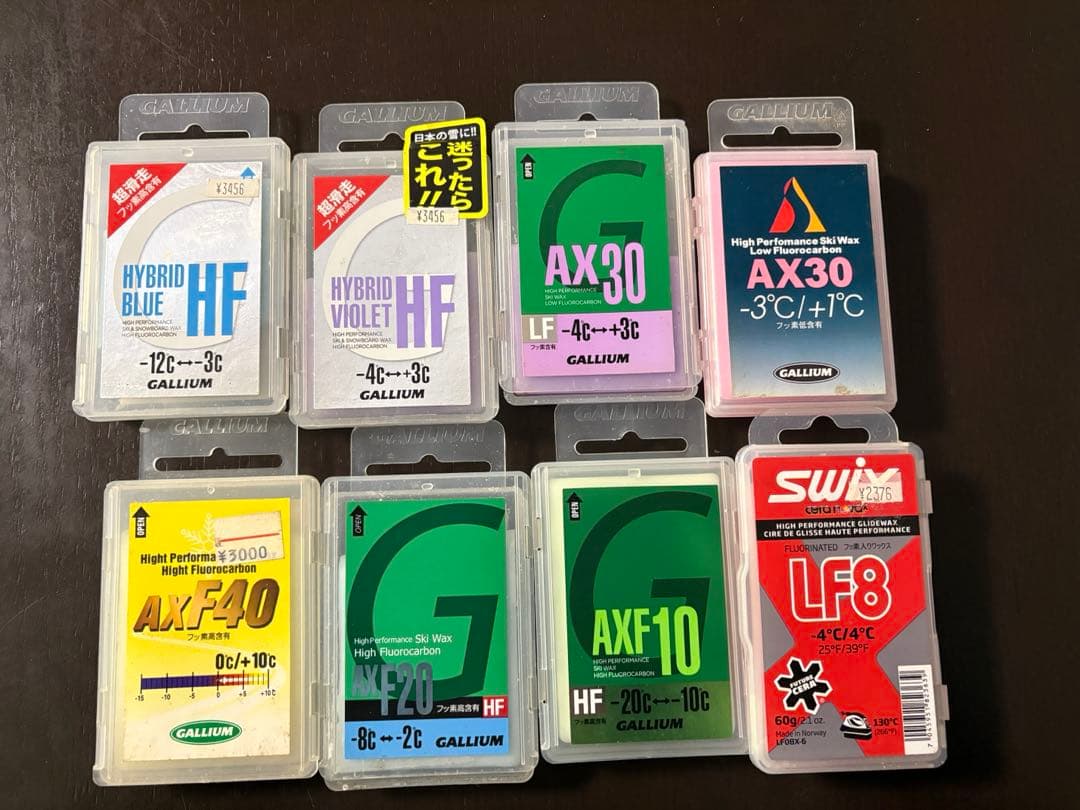 スキー、スノーボード　ワックスセット