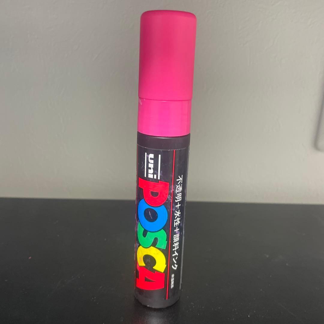 uni POSCA ピンク マーカー