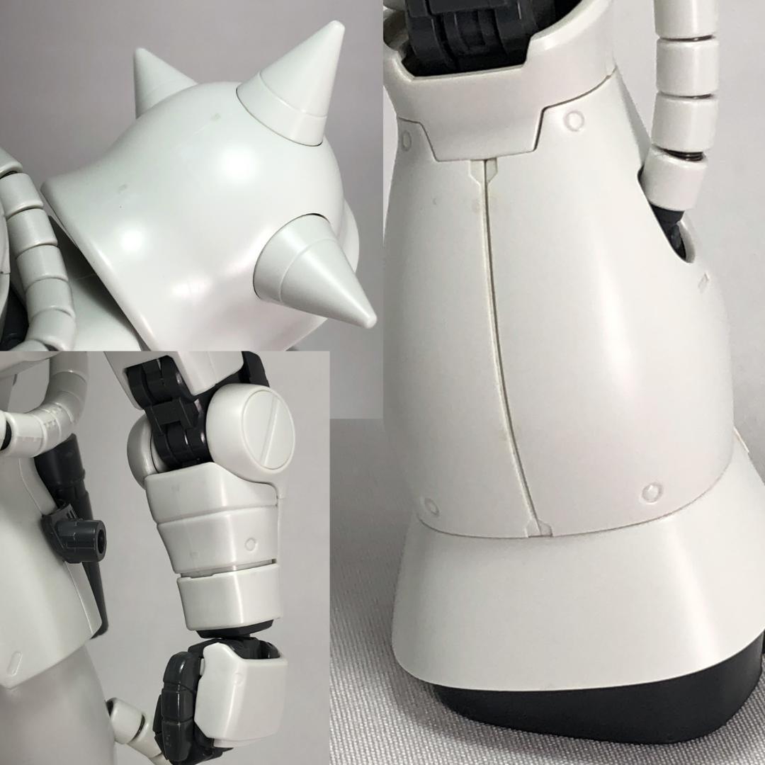 MG ザク 2.0 30th版&ホワイトオーガー仕様 素組み2体セット