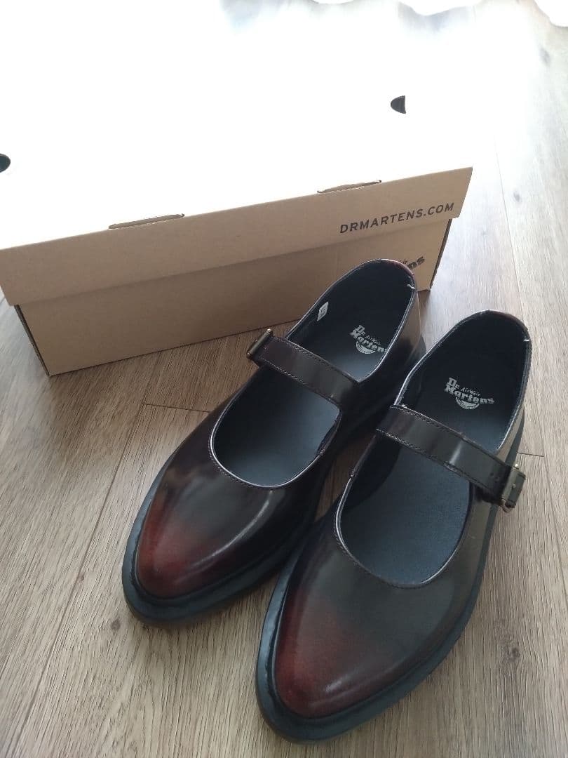 Dr. Martens メリージェーン チェリーレッド UK6 25cm