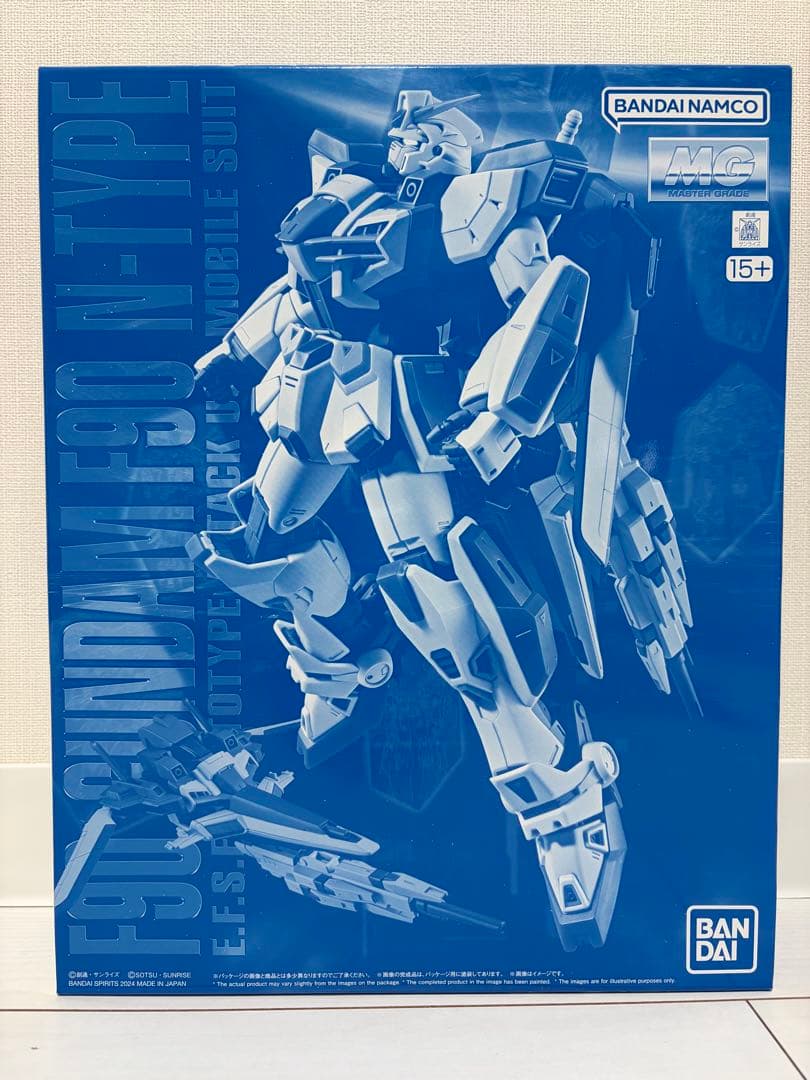未組立 プレミアムバンダイ MG 1/100 ガンダムＦ９０ Ｎタイプ