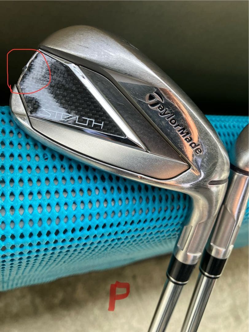 ‼️美品‼️ TaylorMade ステルス　アイアンセット　5本　6〜9、P