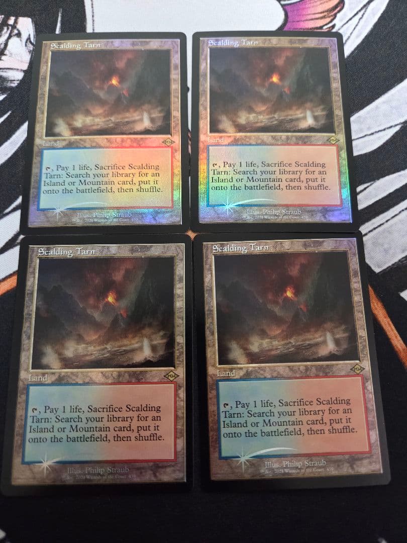 MTG 沸騰する小湖　旧枠　foil