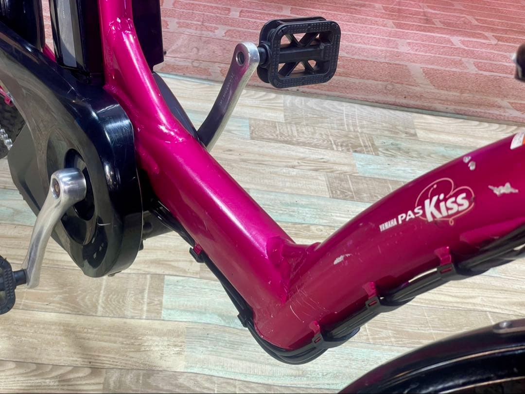 ZK3351 電動自転車 ヤマハ パスキス 子供乗せ 20インチ 送料無料