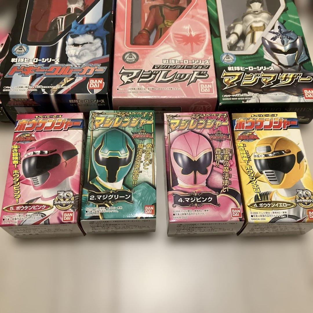 戦隊ヒーローシリーズ　まとめ　18点