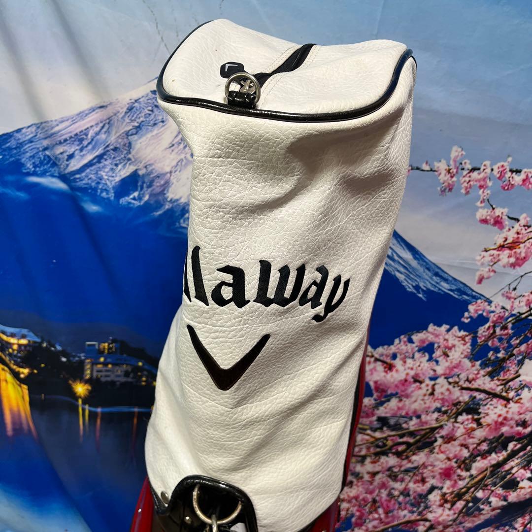 寶BT-1055 Callaway 3点式 キャディバッグ 赤黒