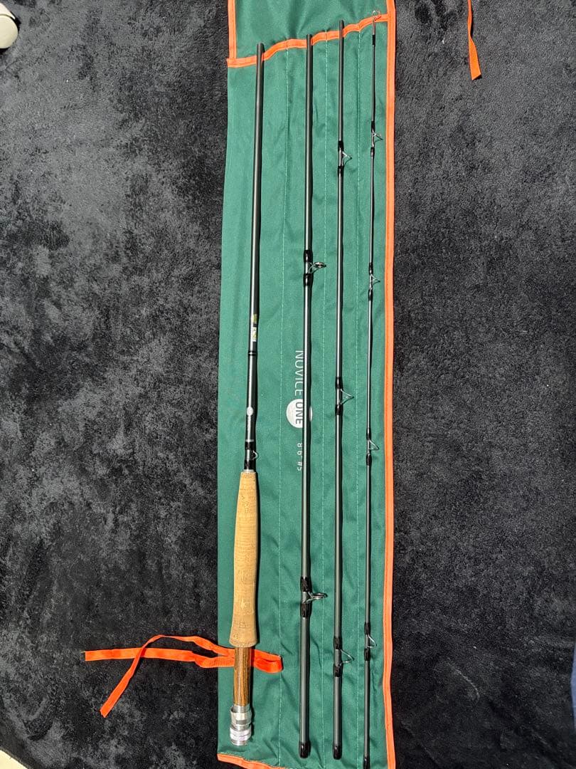 TIEMCO EUFLEX NOVICE ONE フライロッド 8'6\