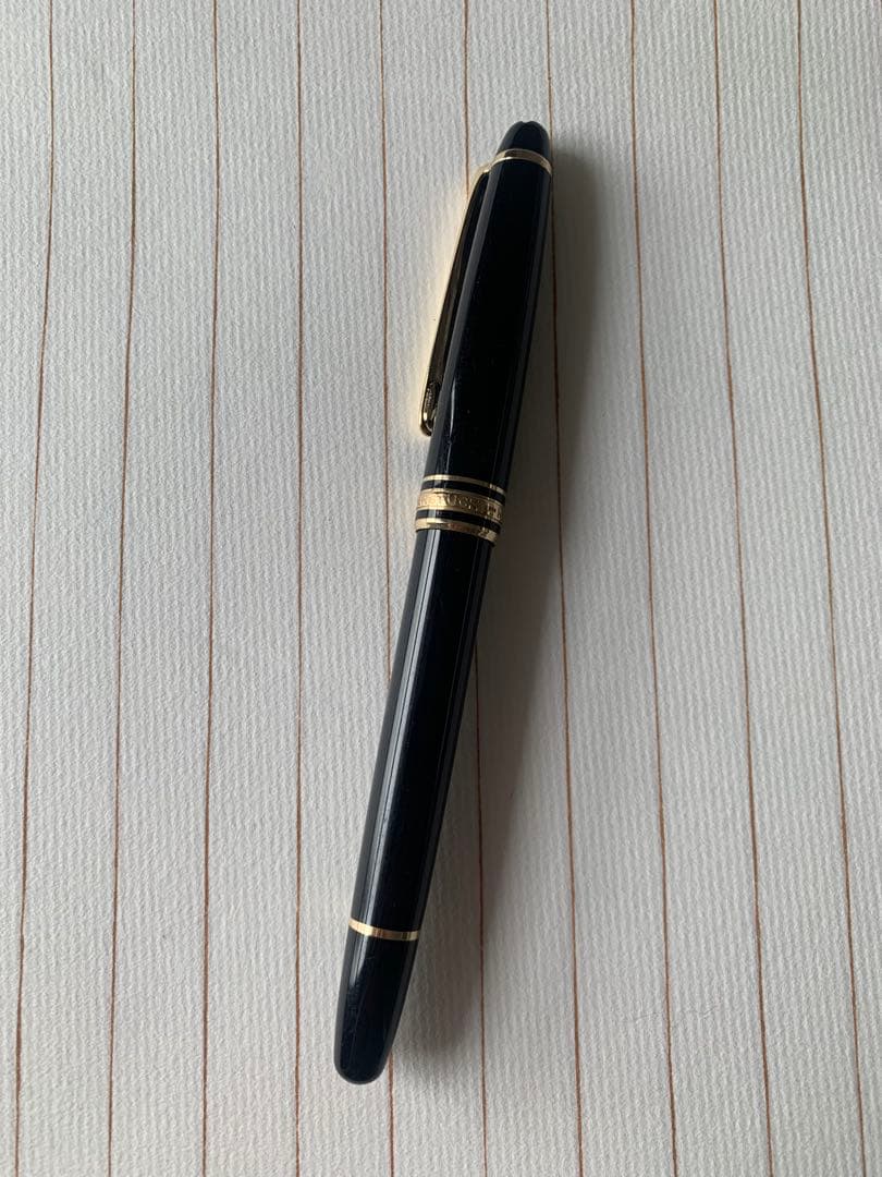 モンブラン 144 万年筆 ブラック 14Kペン先 中古美品