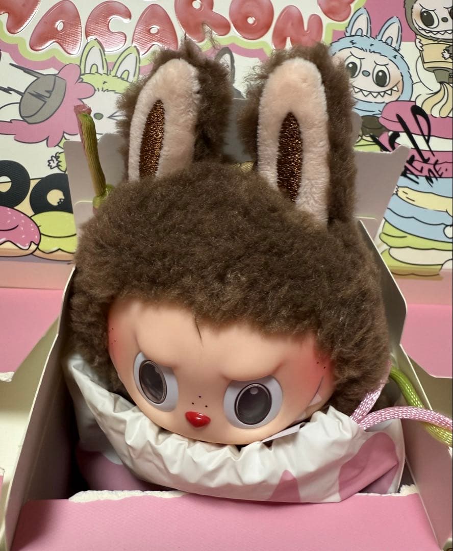 【正規品】ラブブ　マカロン LABUBU チェスナットココア シークレット