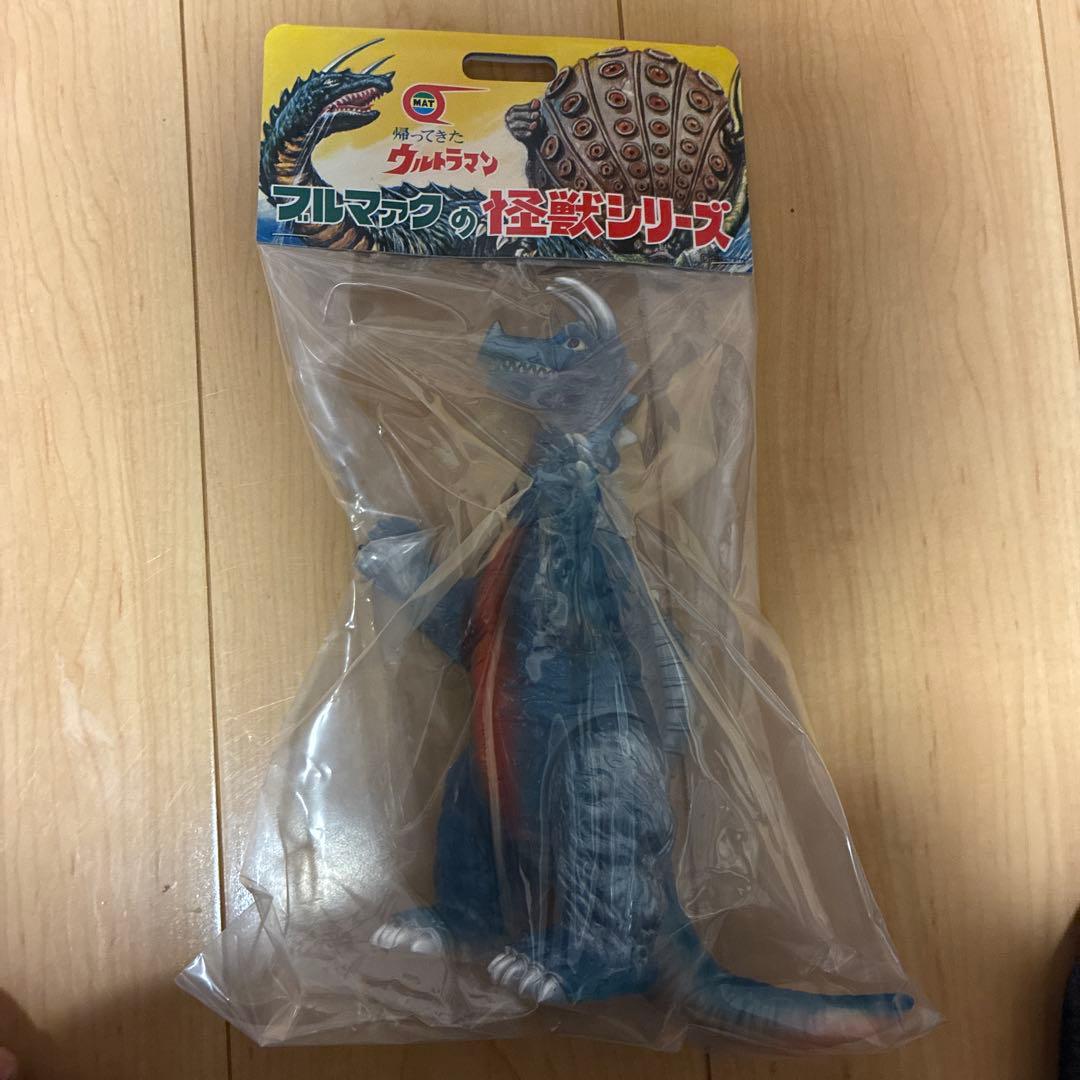 ブルマァク キングザウルス三世 ソフビ フィギュア ポスターカラー