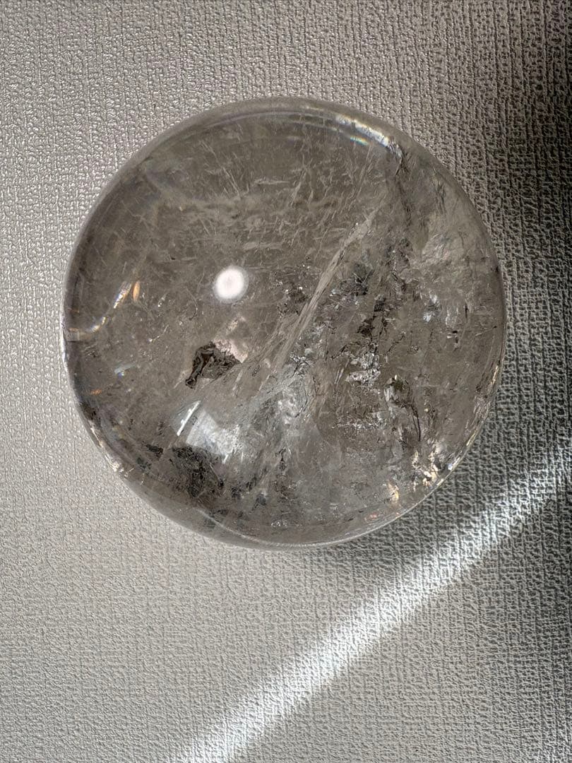 ブラジル産水晶　丸玉