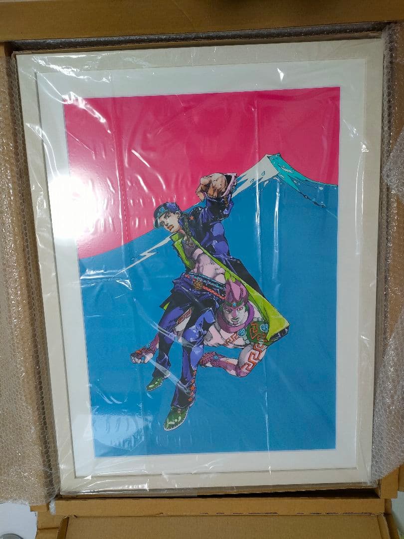 【ねこさん】荒木飛呂彦原画展 東京　高級複製原画 空条承太郎